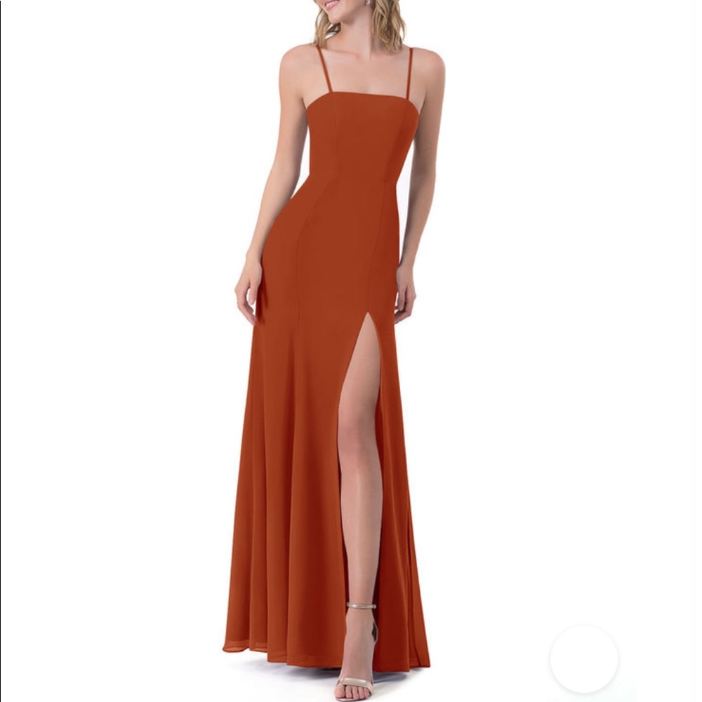 Brand new Azazie Paprika dress